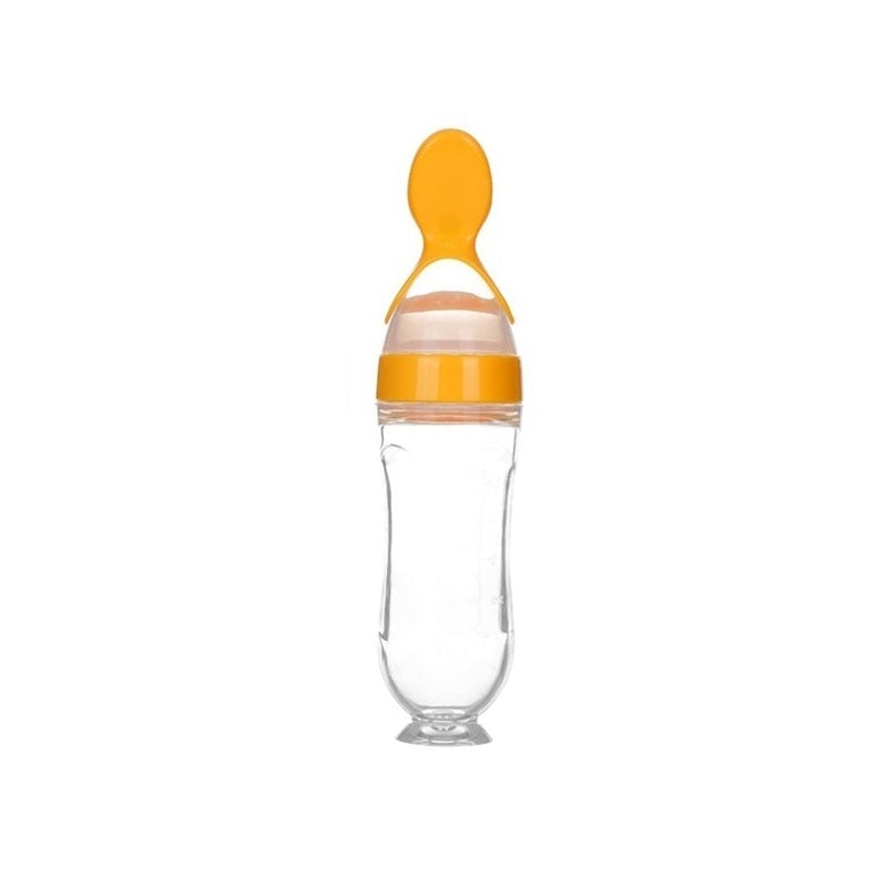 Biberon avec cuillère pour nouveau-né | EasyBottle™ - Bébés Floups