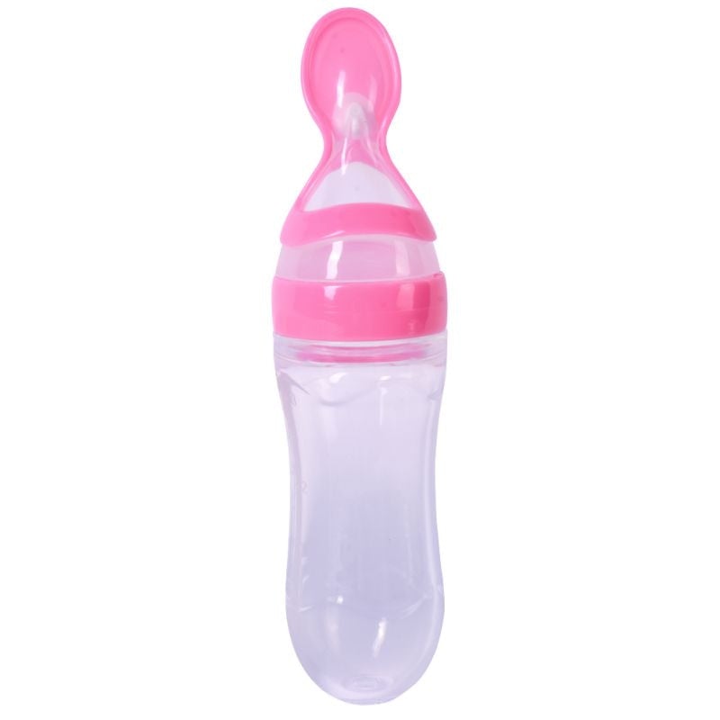 Biberon avec cuillère pour nouveau-né | EasyBottle™ - Bébés Floups