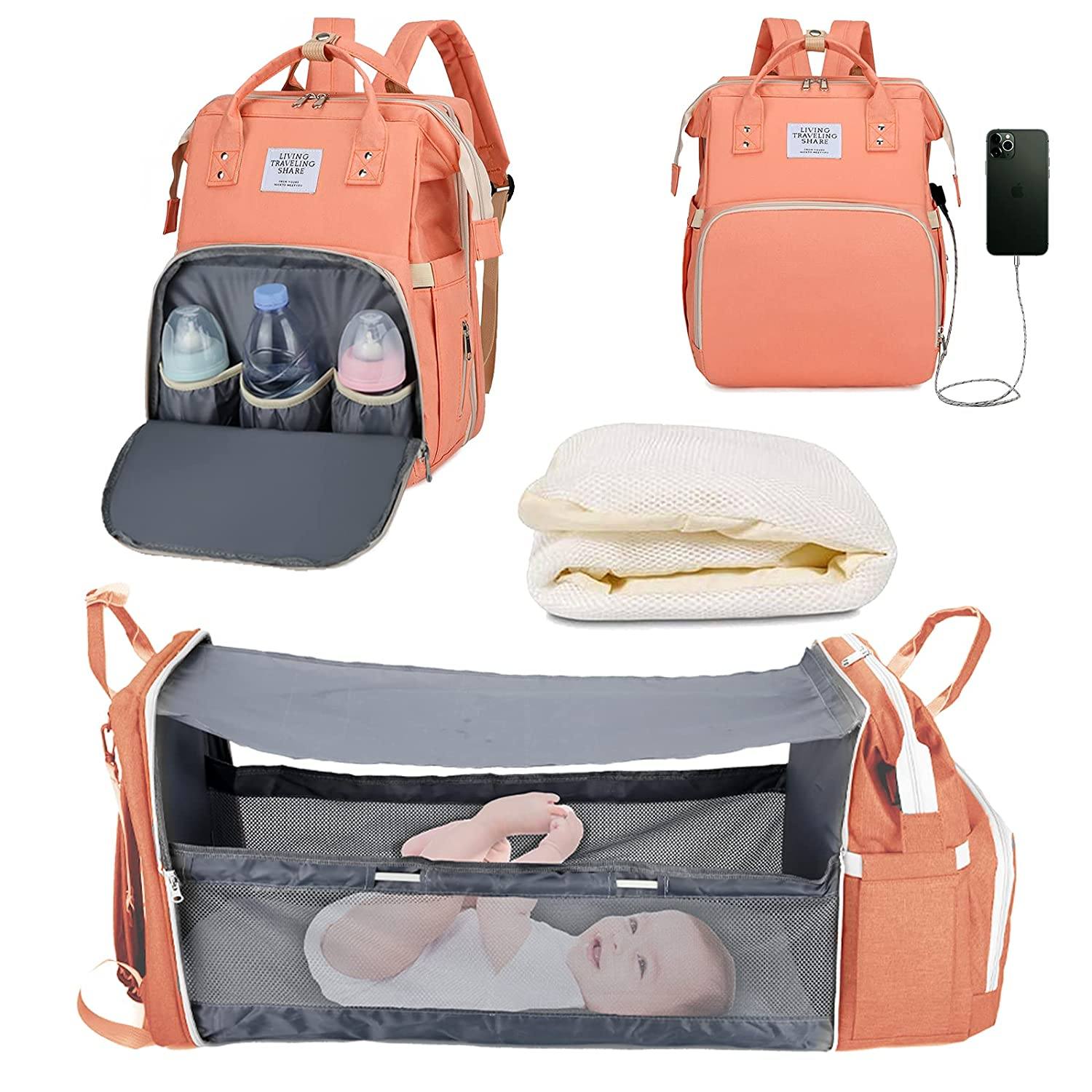 Sac à langer portatif | Berceau de voyage BabyNappy™ - Bébés Floups